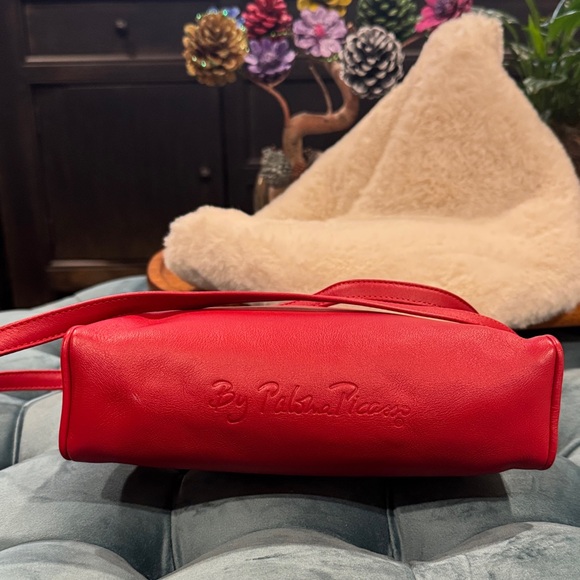 Paloma Picasso Vibrant Red Crossbody Bag - Picture 4 of 8